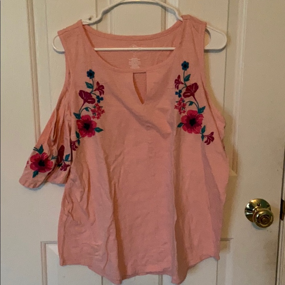 Off the shoulder blouse